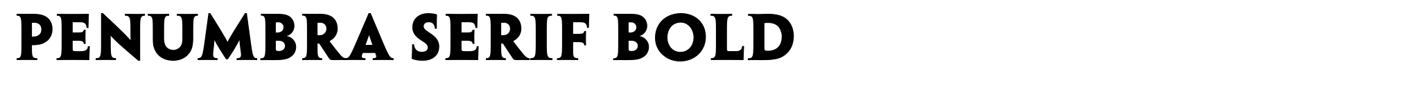 Penumbra Serif Bold image
